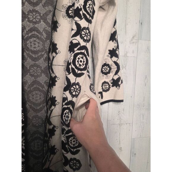 Essitam Lili Magnifique Long Jacquard Tapestry Viscose Blend Cardigan Sz. S - Picture 8 of 8